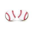 Baseball Stud Earrings #3068