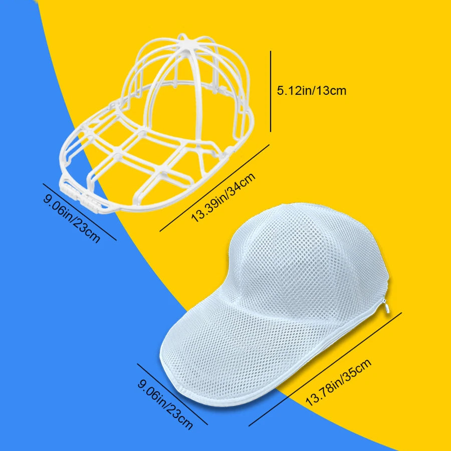 2/4/6Pcs/set Hat washing set baseball duckbill cap washing and sun